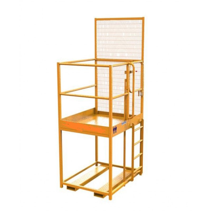 raised forklift cage 2 people