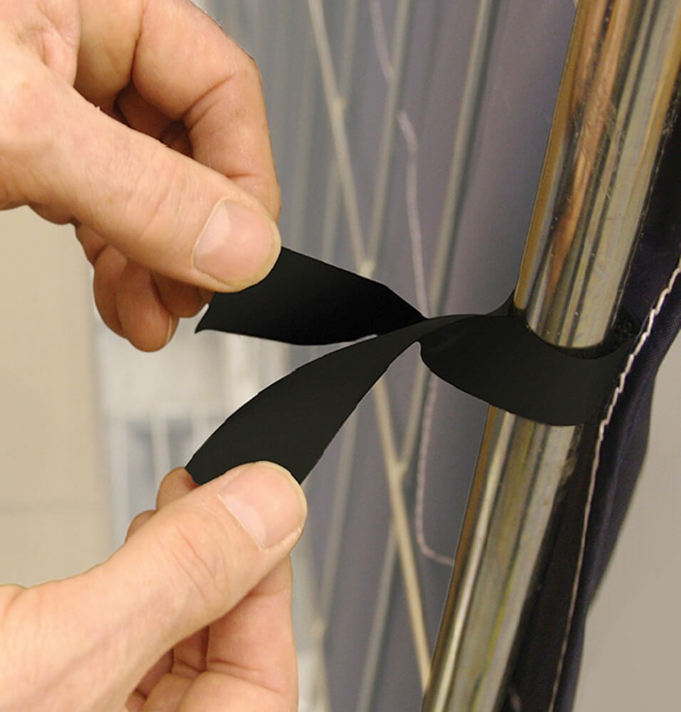 recycling sack fastening