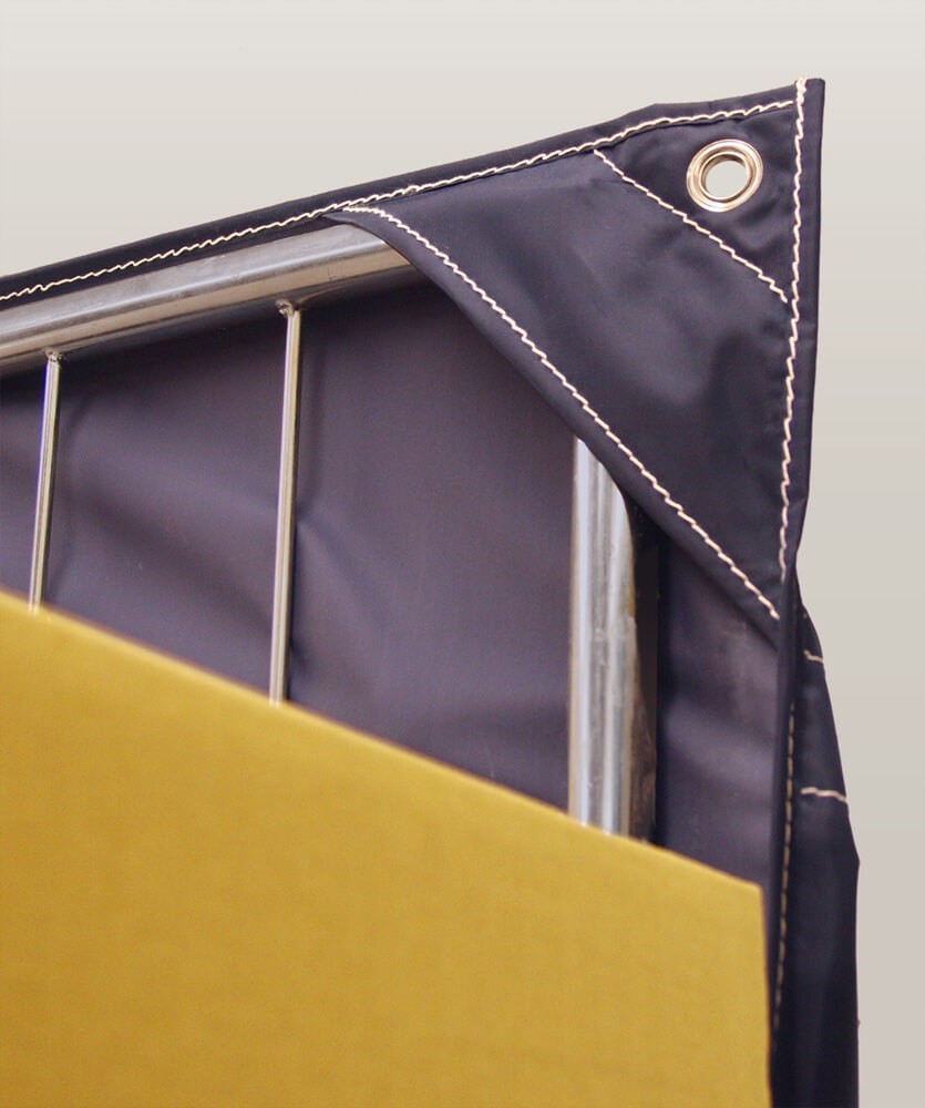 recycling sack fixing