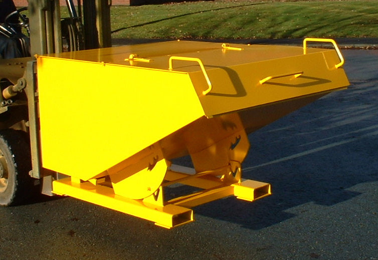 Tipping Skip with Lid