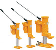 Rotational Hydraulic Toe Jack