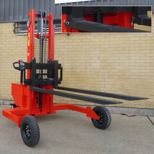 Rough Terrain Electric Hand Forklift 3