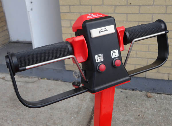 Rough Terrain Electric Hand Forklift 4