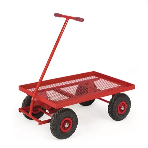 Rough Terrain Turntable Truck with Expanded Metal Deck