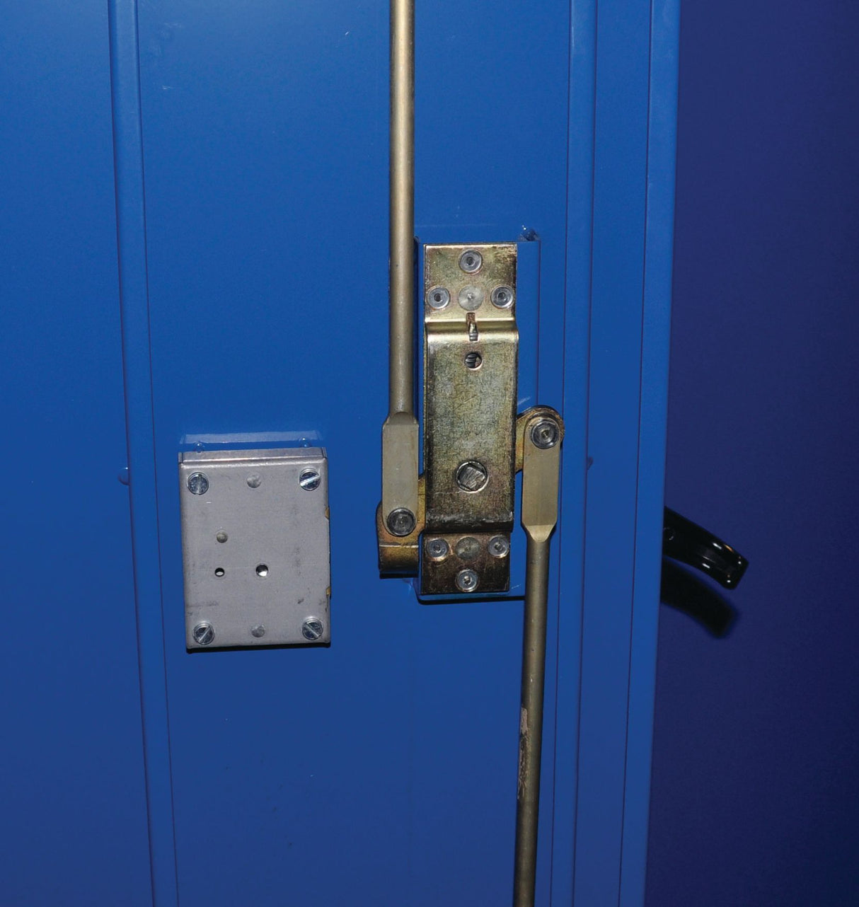 security cupboard locking mechanism