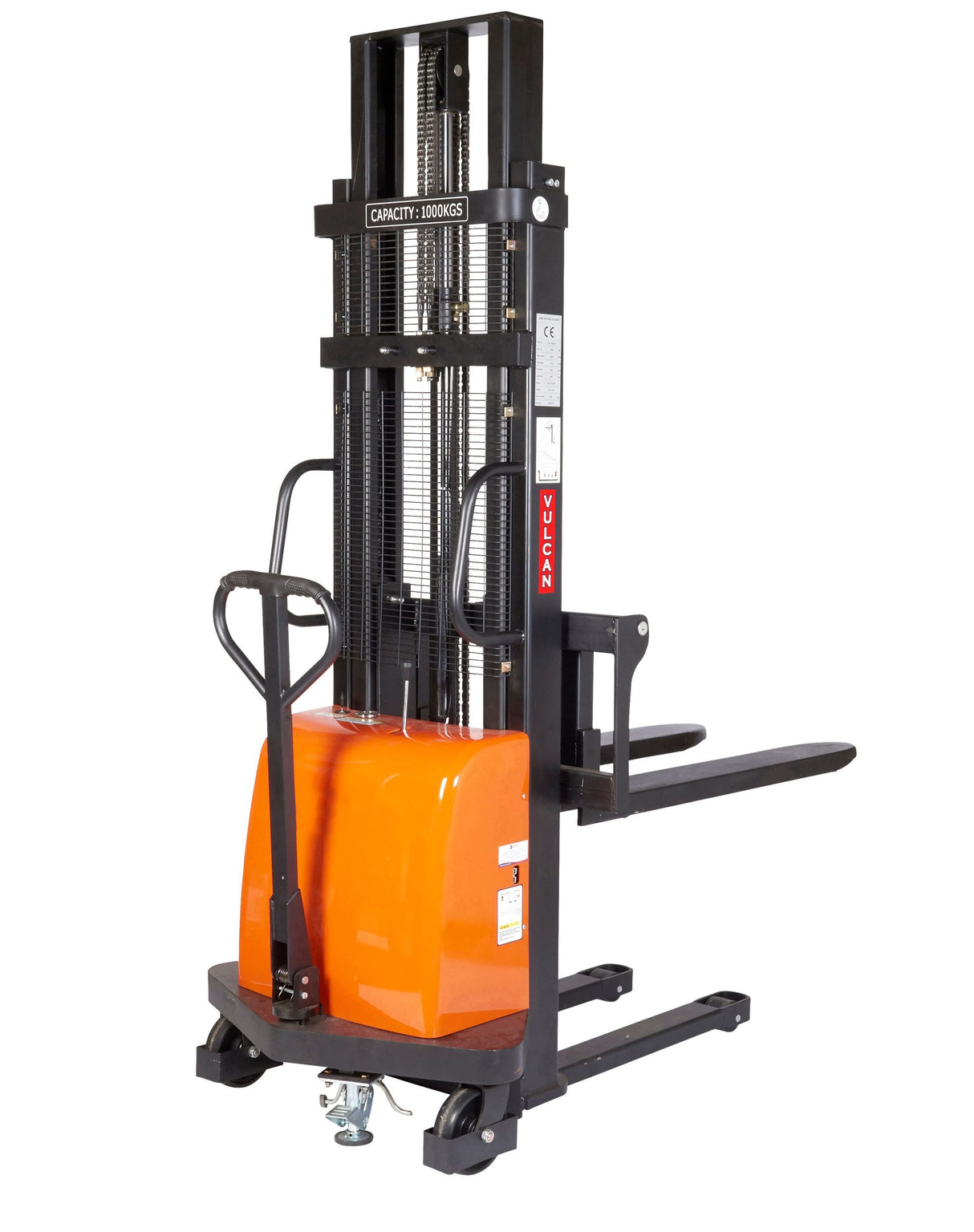 semi electric stacker