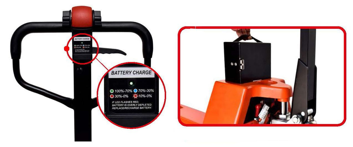 Semi Powered Pallet Truck