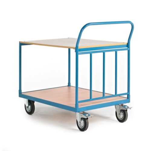 Shelf Trolley With A Tubular End