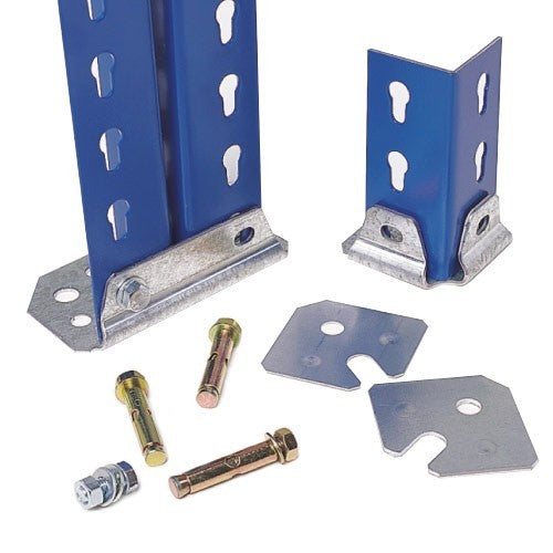 Single Floor Fixing Kit for Heavy Duty Shelving