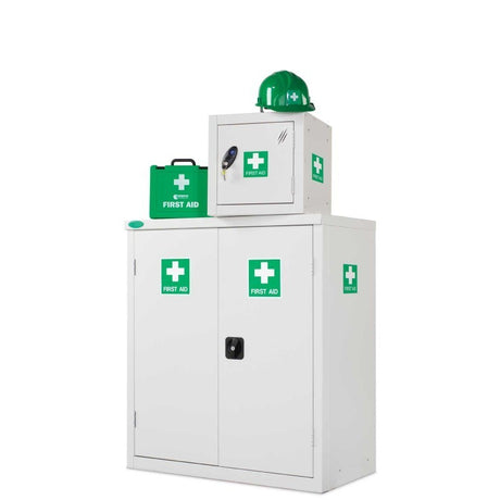 Small First Aid Medical Cupboard (double doors)