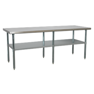 stainless steel workbench