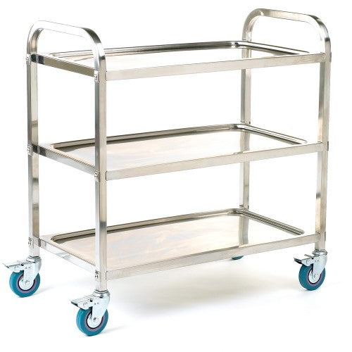 Stainless Steel Shelf Trolley