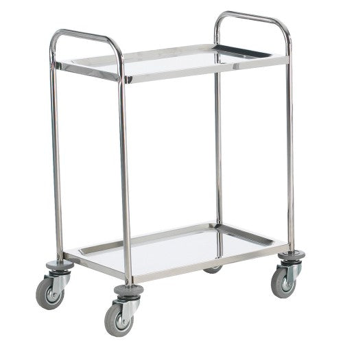 Stainless Steel Shelf Trolley