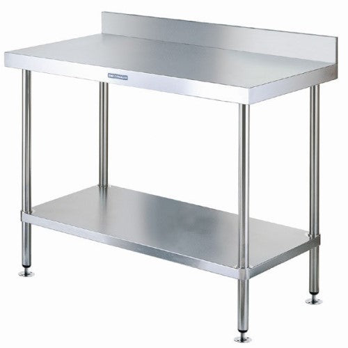 Stainless Steel Work Bench with Splashback