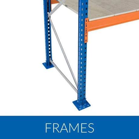 standard pallet racking frames