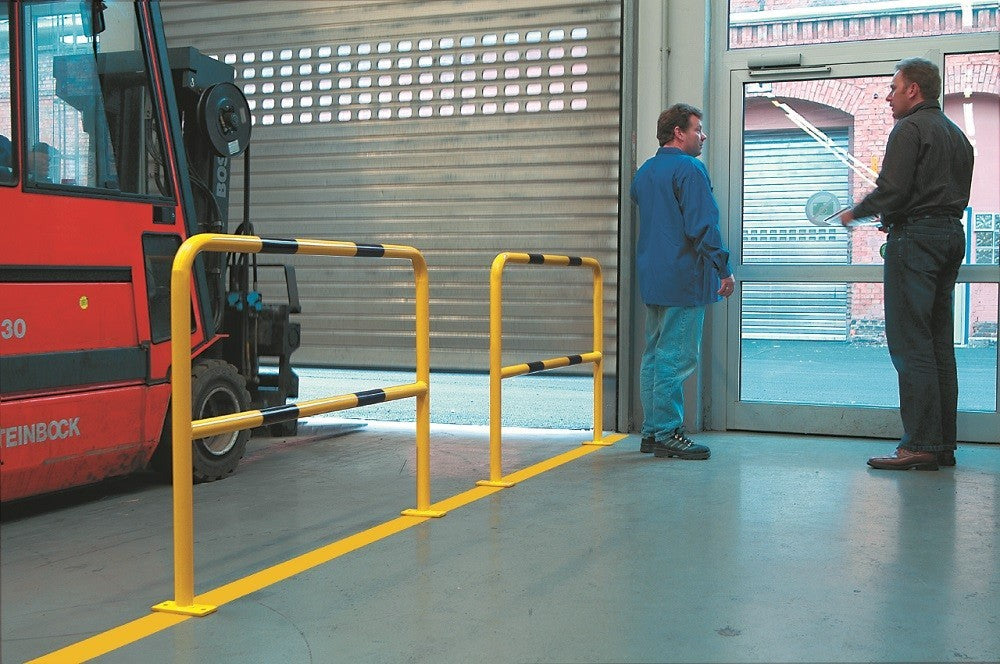 Steel Hoop Guards In Use