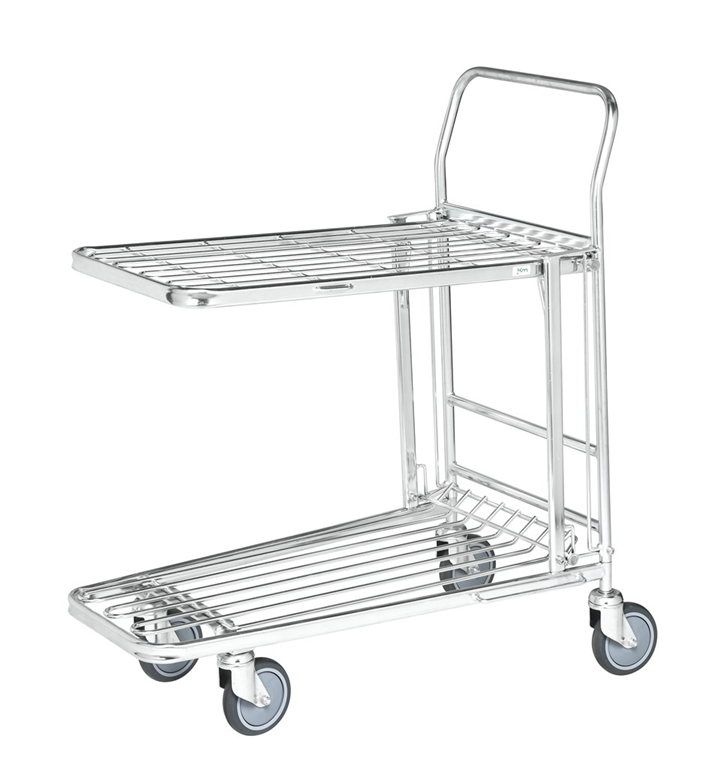 Stock Trolley with Shelf or Basket