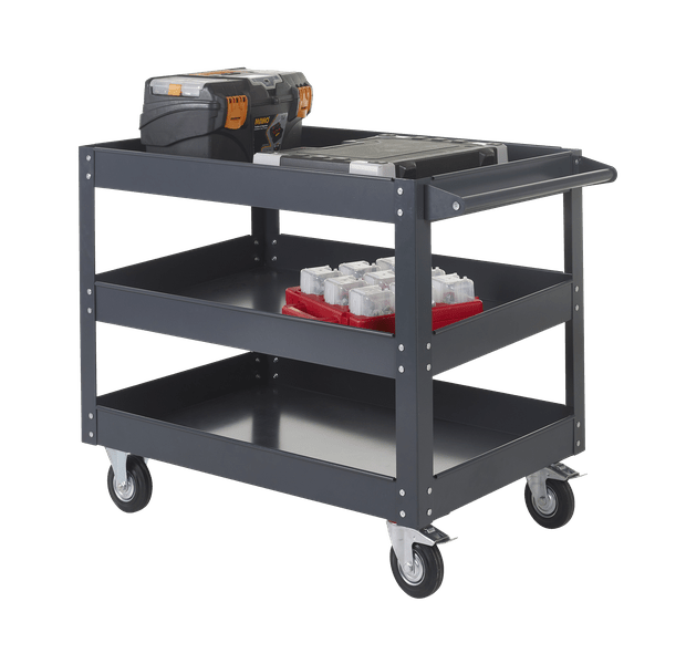 tray trolley 3 shelves