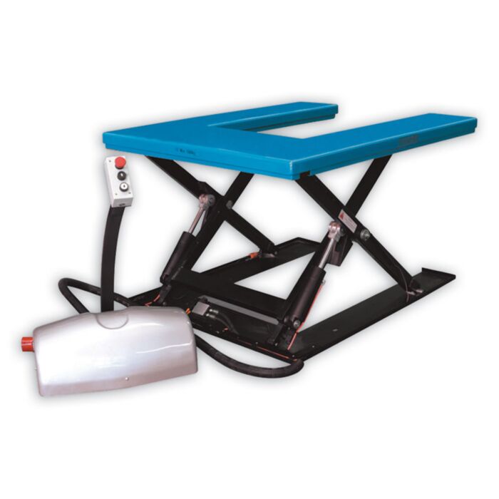 u shaped lift table