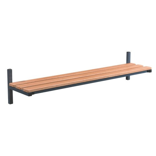 Wall Mounted Cloakroom Bench