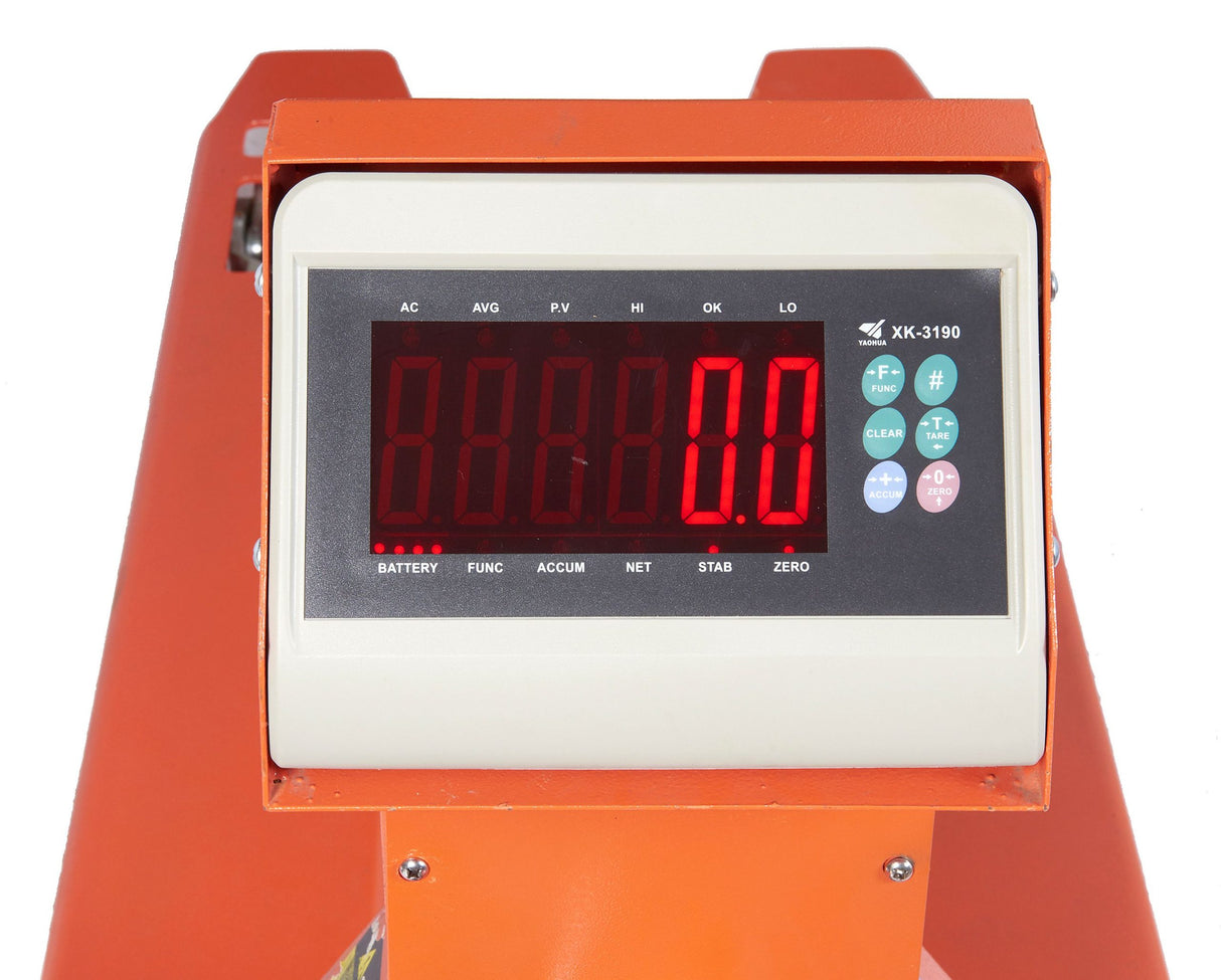 weigh scale pallet truck