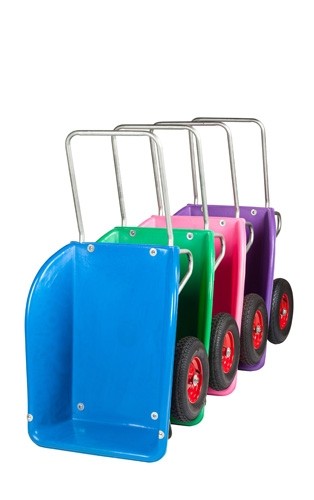 Mucking out wheelbarrow