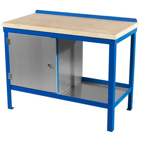 engineer workbench with wood worktop
