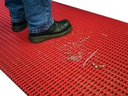Red Safety Matting