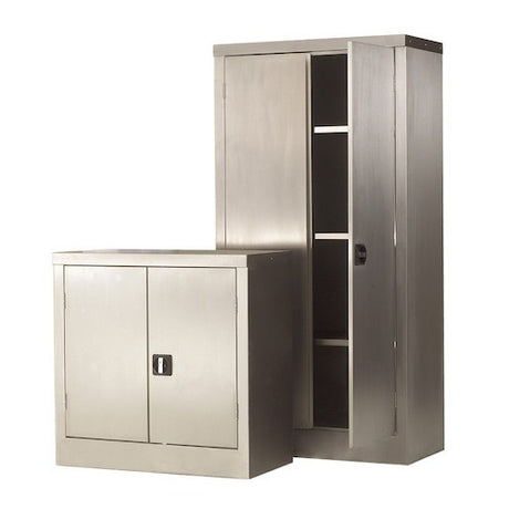 stainless steel cupboards