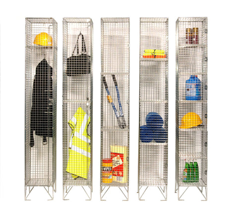 wire mesh lockers