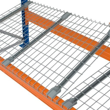 Pallet racking wire mesh decks