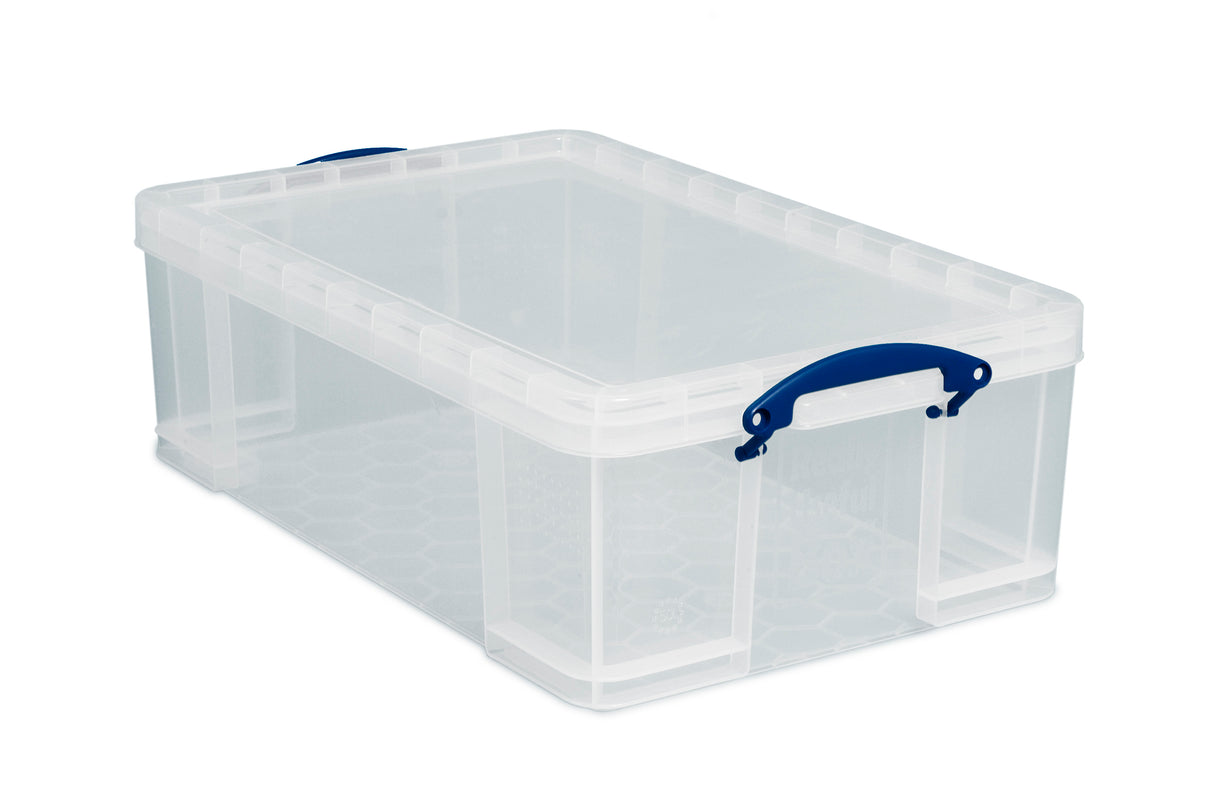 Clear Plastic Storage Box- 50 Litres