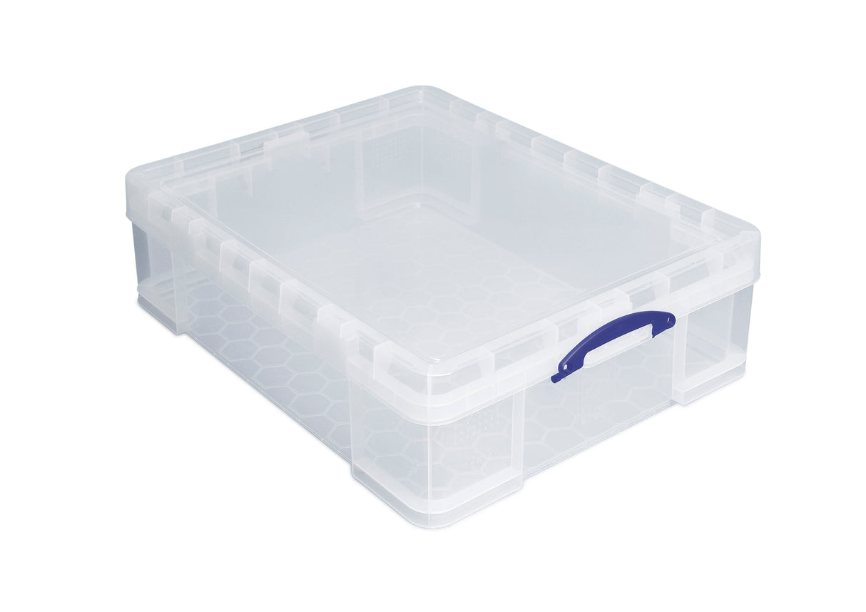 Clear Plastic Storage Box- 70 Litres