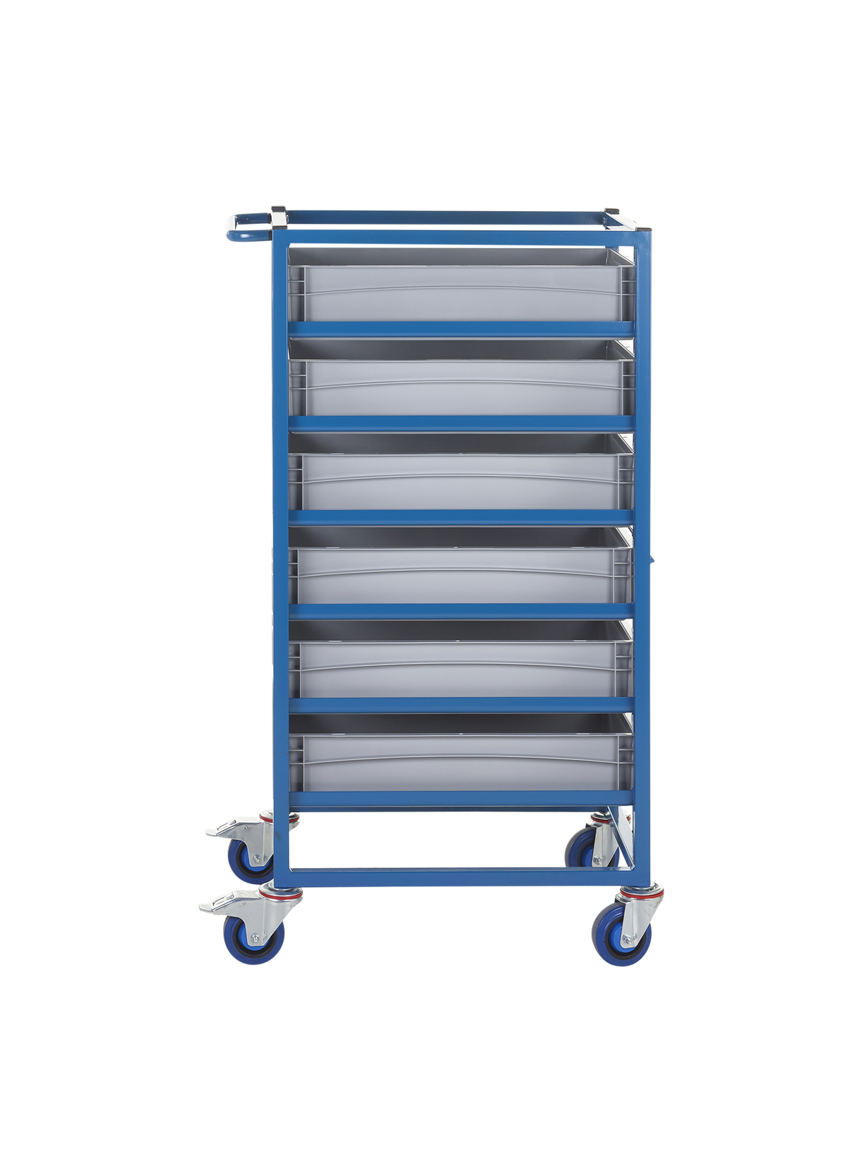 Tray Rack Trolleys complete with Euro Containers