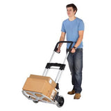 Aluminium Compact Truck with Large Folding Toe - In Use