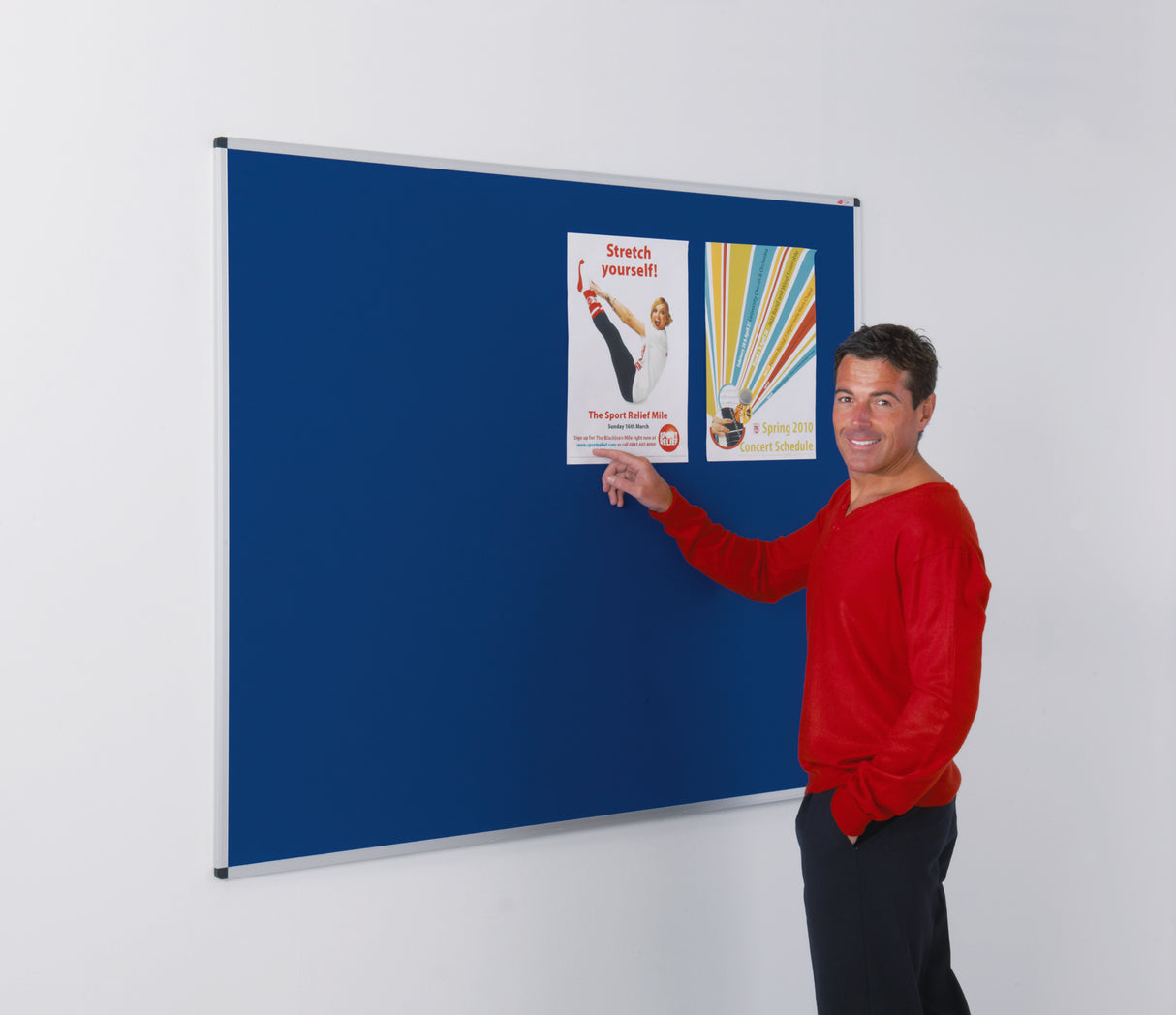 Fire Resistant  Aluminium Framed Noticeboards