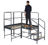 Three Platforms (2x1) Corner