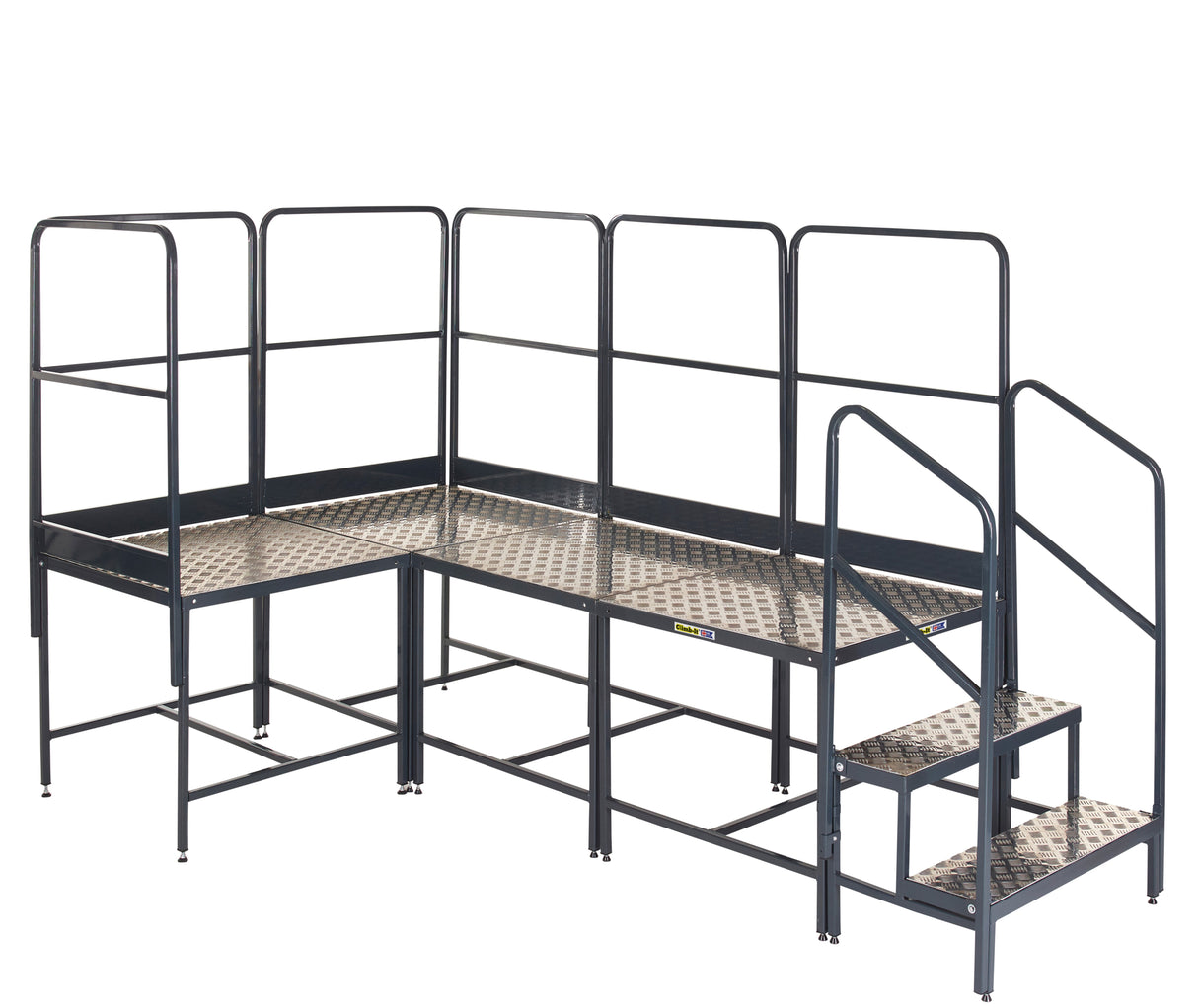 Four Platforms (3x1) Corner