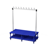 Plastic Cloakroom Equipment - Single Coat Bench O/H 1800mm