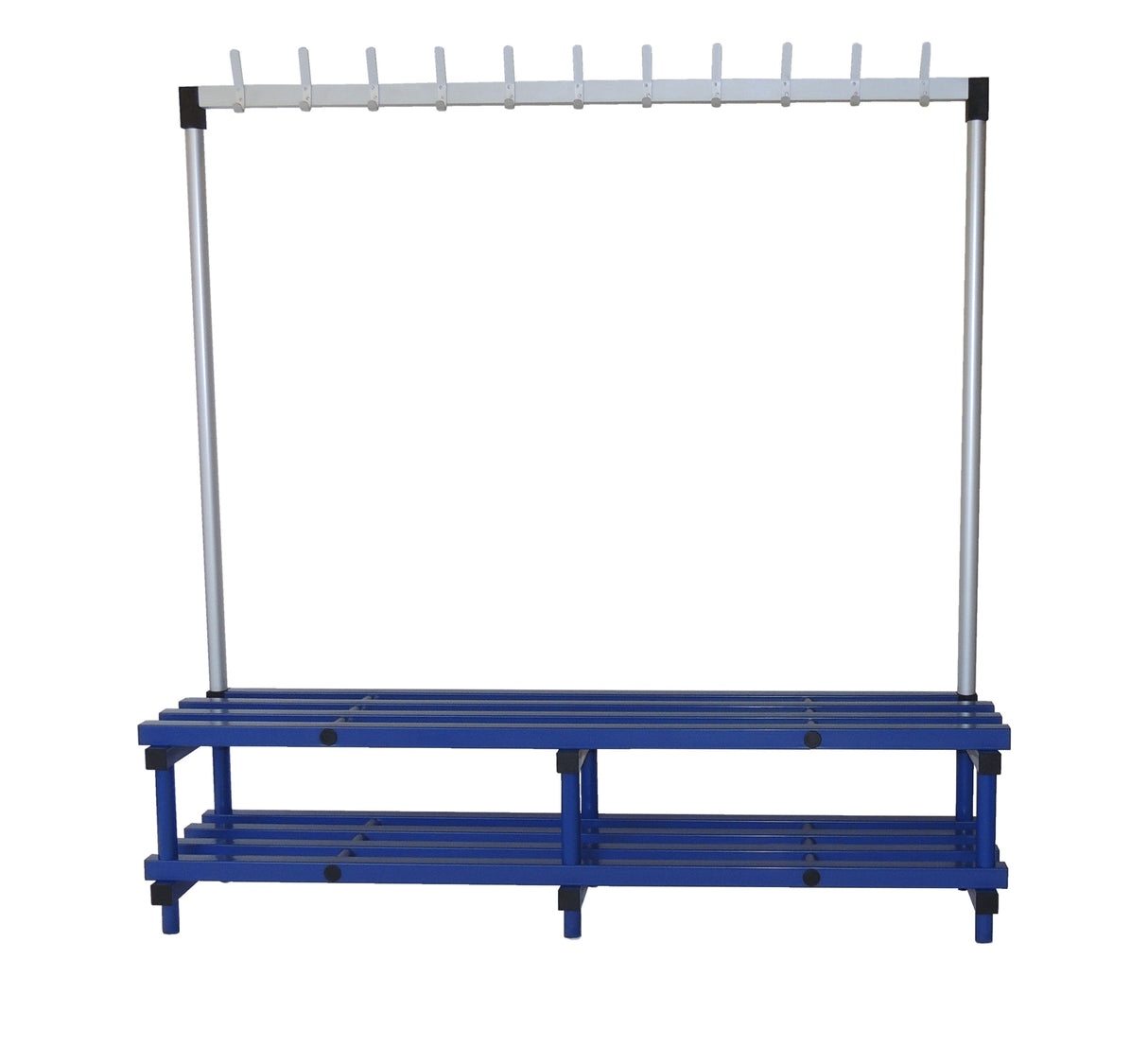 Plastic Cloakroom Equipment - Single Coat Bench O/H 1800mm