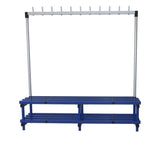Plastic Cloakroom Equipment - Single Coat Bench O/H 1800mm