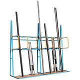 Vertical Storage Racks With 3 Dividers