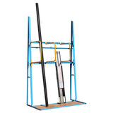 Vertical Storage Racks With 3 Dividers