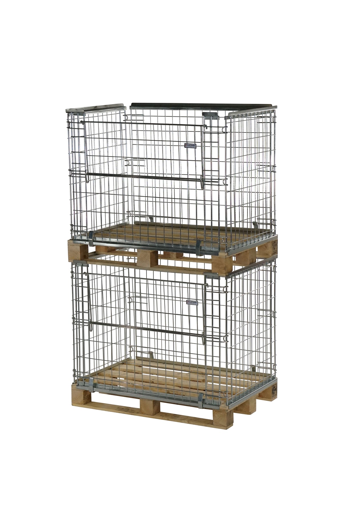 Collapsible Pallet Retention Cages