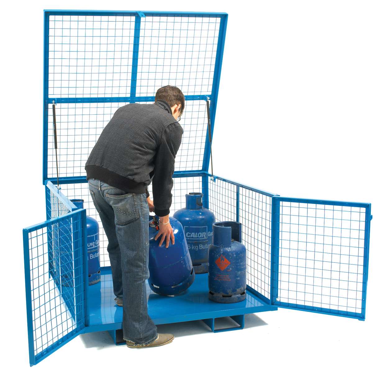 Security Cage with Lift Up Lid Grenadier®