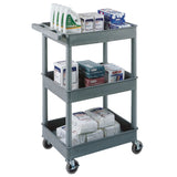 Deep Tray Plastic Trolley
