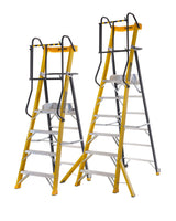 glass fibre podium steps