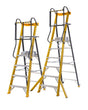 glass fibre podium steps