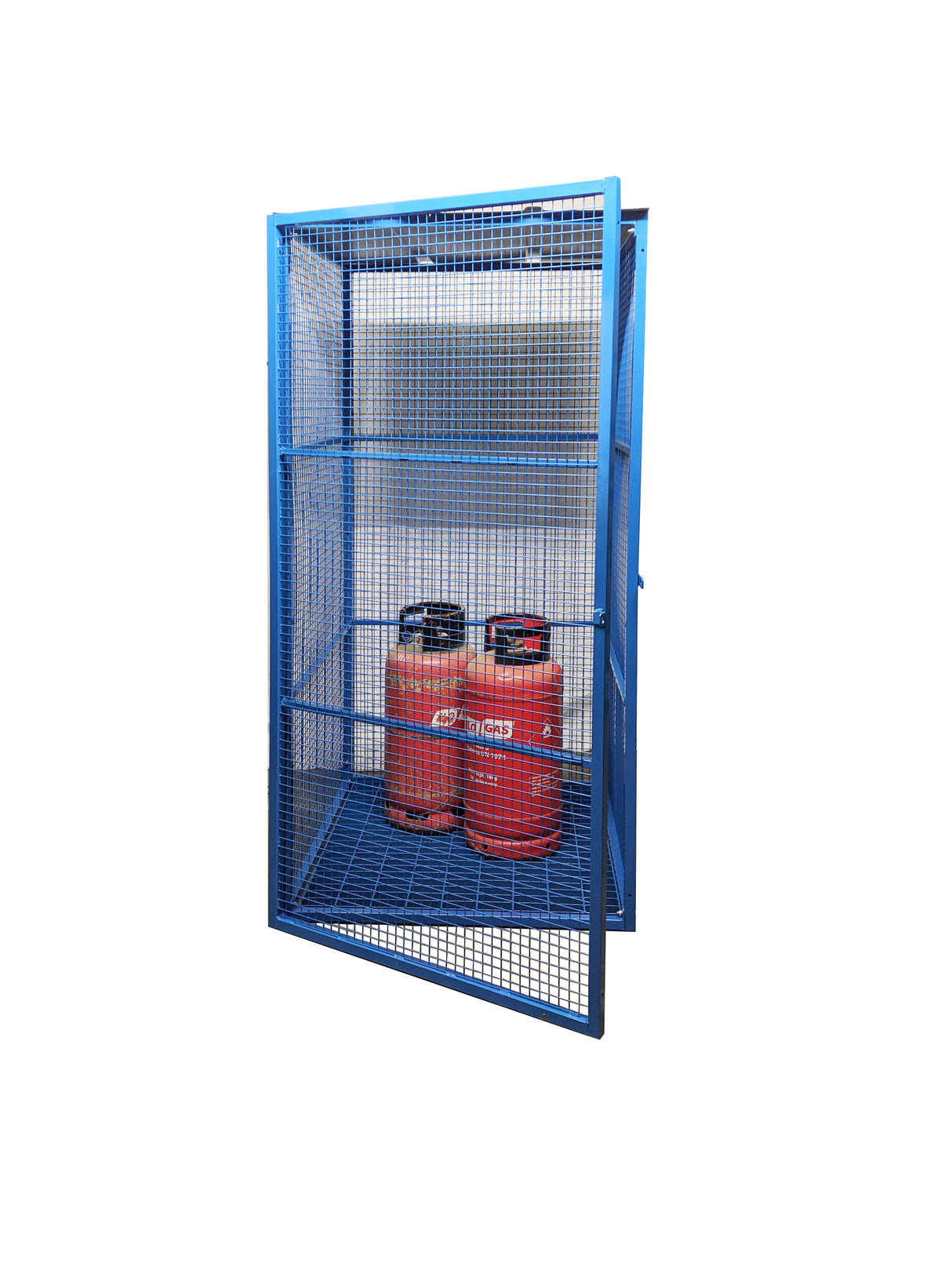 Knock Down Gas Cylinder Cages