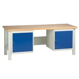 Workbench with Two Cupboards
